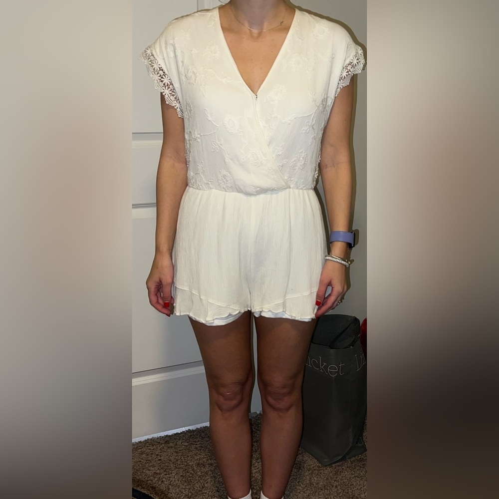White Romper